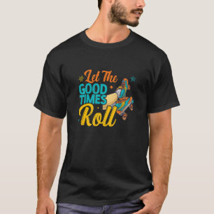 T-shirt Retro Rollerskates 80's Derby Roller Skating pour