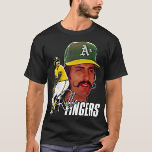 T-shirt Retro Rollie Doigts Handlebar Hommage