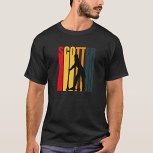 T-shirt Retro Scooter Rider E Scooter Kick Scooter