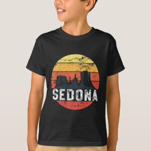 T-shirt Retro Sedona Arizona Famille Vacances Red Rocks Gi