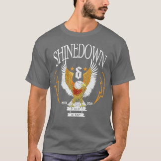 T-shirt Retro Shinedowns Mèmes Cosplay Design Arts Rock Mu