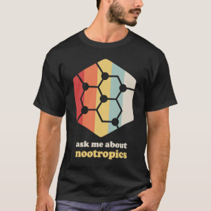 T-shirt Retro Smart Médicaments Améliorateurs cognitifs No