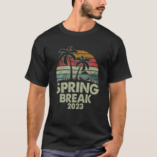 T-shirt Retro Spring Break 2023 Style Matching Group
