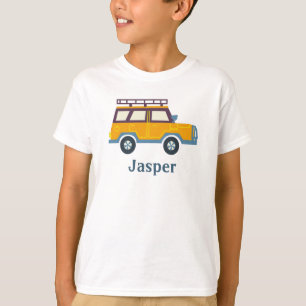 T-shirt Retro station wagon toit de voiture personnalisati