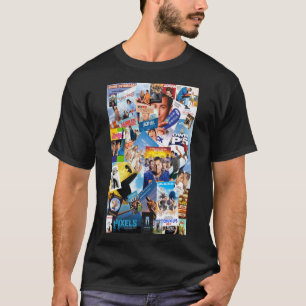 T-shirt Retro Style Art Adam Sandler Collage Awesome First