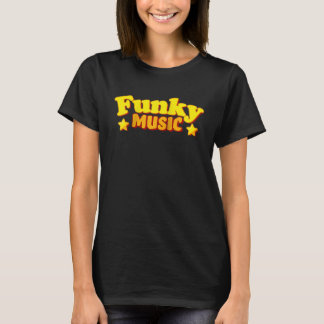 T-shirt Retro Style Funky Music Vintage Dancing 80s Funk  
