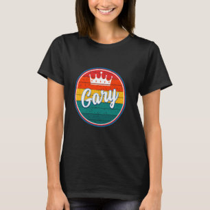 T-shirt Retro style Nom Funny Vintage prénom Gary