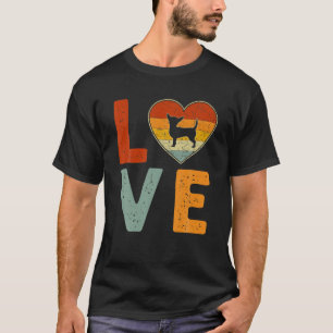 T-shirt Rétro style Vintage Chihuahua Dog Graphic Cute Val