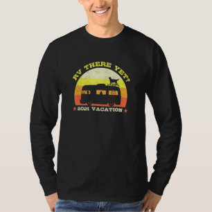 T-shirt Retro Sunset RV Là Pourtant Vintage RV Camping Gru