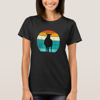 T-shirt Retro Sunset Sheep