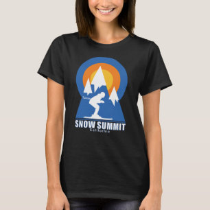 T-Shirt Retro Sunset Ski Summit