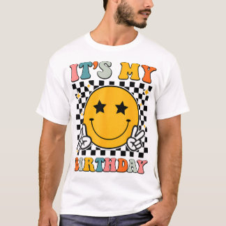 T-shirt Retro Super C'Est Mon Anniversaire Hommes Femmes G