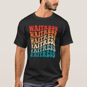 T-shirt Rétro Super les années 70 Witress Vintage Boho Hip