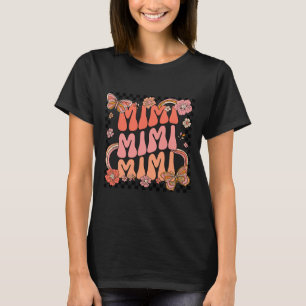 T-shirt Retro Super Mimi Meilleur Mimi Jamais Bonjour Auto