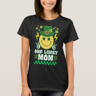 T-shirt Retro Super St Patrick's Day Shamrock One Lucky M
