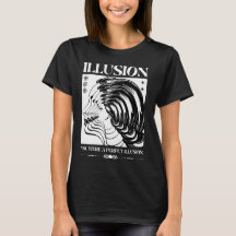Rétro Surréaliste Illusion Écho Visage Vêtements d