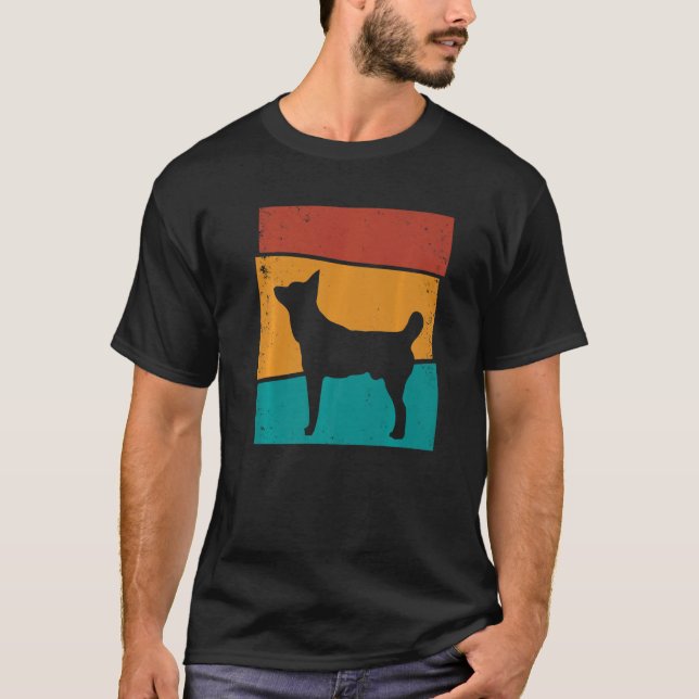 T-shirt Retro Tahltan Bear Dog (Devant)