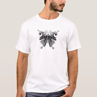 T-shirt Rétro tatouage 1 de papillon