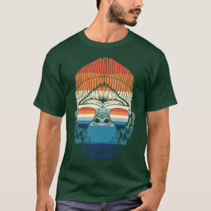 T-shirt Retro Techno Monkey