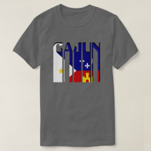 T-shirt Rétro tee - shirt de la Louisiane de drapeau de
