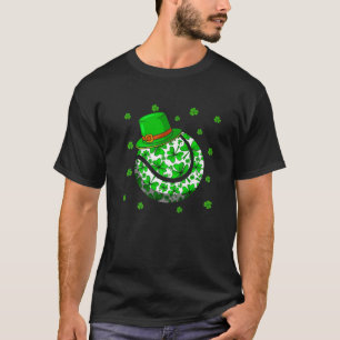 T-shirt Retro Tennis St. Patrick's Day Shamrock irlandais