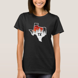 T-shirt Retro Texas Home State Tx Cool les années 70 Style
