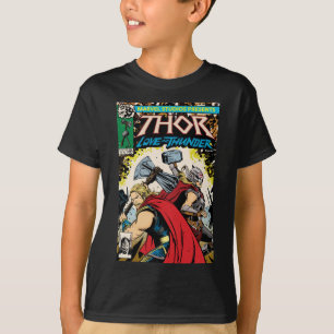 T-shirt Retro Thor : Love and Thunder Comic Couverture Hom