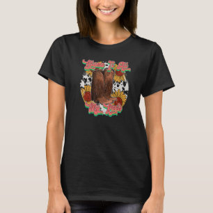 T-shirt Retro Tournesol Boot Blâmer Tout Sur Ma Racine Wes