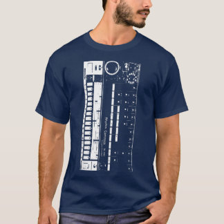 T-shirt Retro TR808 Synthétiseur EDM Danse Musicien