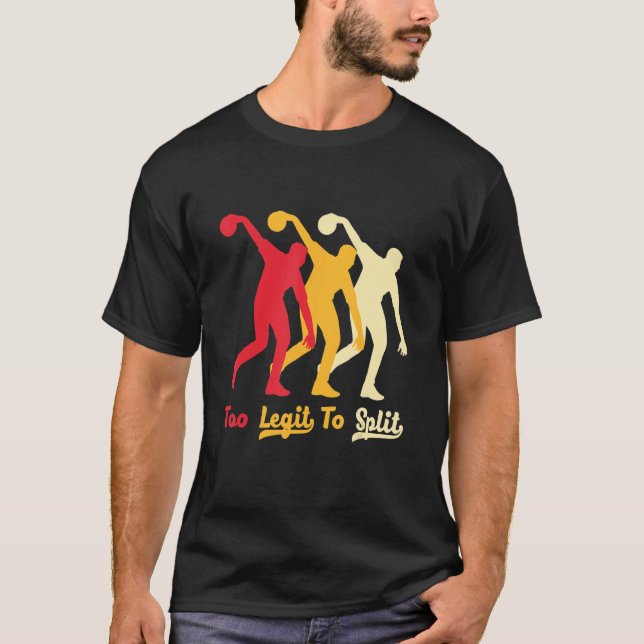 T-shirt Retro Trop Leger Pour Fractionner Le Devis Pour Bo (Devant)