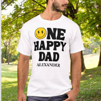 Rétro Un Papa Heureux Visage Souriant Anniversaire