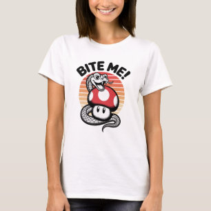 T-shirt Rétro Venin – Mords-moi !