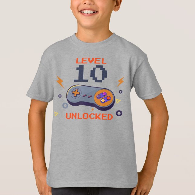 T-shirt Retro Vidéo Jeu Arcade Anniversaire année personna (Devant)