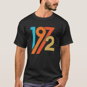 T-shirt Retro Vintage 1972