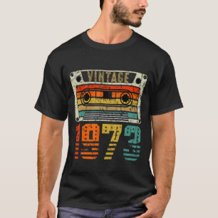 T-shirt Retro Vintage 1973 49e anniversaire