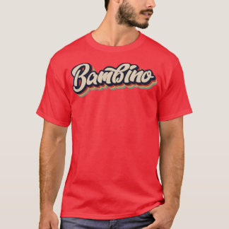 T-shirt Rétro Vintage Bambino