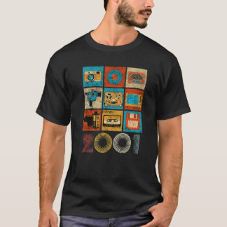 T-shirt Retro Vintage Best Of 2001 T Awesome Depuis Birthd