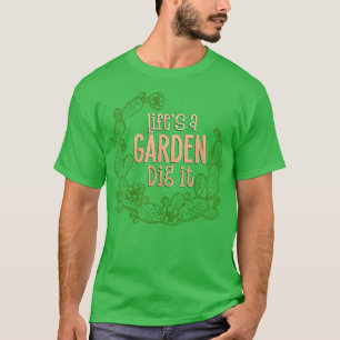 T-shirt Retro vintage cadeau de l'agriculteur La vie est u