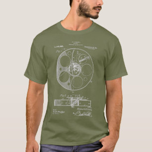 T-shirt Retro Vintage Camera Film Reel