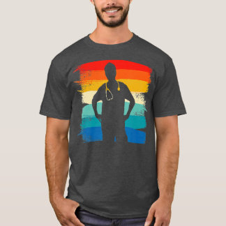 T-shirt Retro Vintage Classic Doctor Médicale