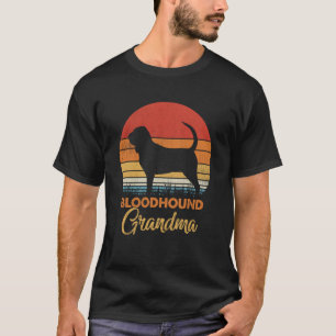T-shirt Rétro Vintage Coucher de soleil Chien de Saint-Hub
