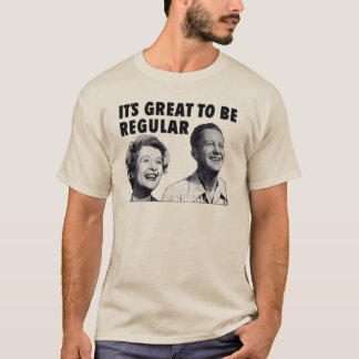 T-shirt Rétro Vintage Couple Régulier