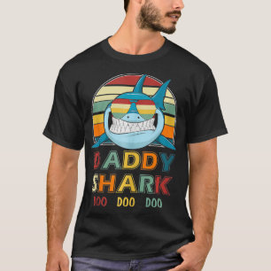 T-shirt Retro Vintage Daddy Cadeau Pour Père