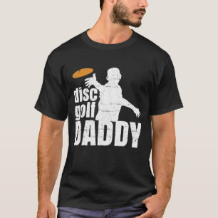 T-shirt Retro Vintage Daddy Disc Golf Pour Lui Frisbee Pou