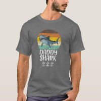 Retro Vintage Daddy Shark Do do