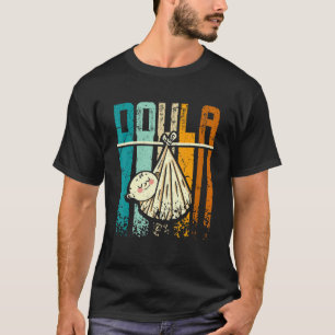T-shirt Retro Vintage Doula