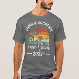 T-shirt Retro Vintage Family Vacation 2022 Florida Venice 