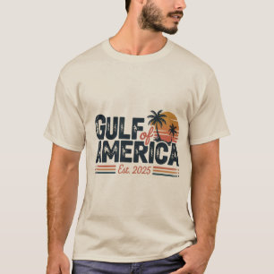 T-shirt Retro Vintage Golfe d'Amérique & Golfe du Mexique 