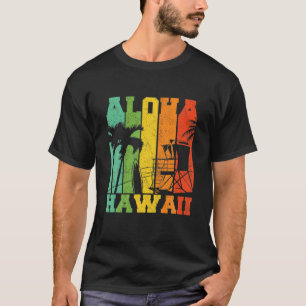 T-shirt Rétro Vintage Hawaiian S Pour Hommes Et Femmes Alo