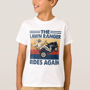 T-shirt Retro Vintage Le Ranger De Pelouse Repart